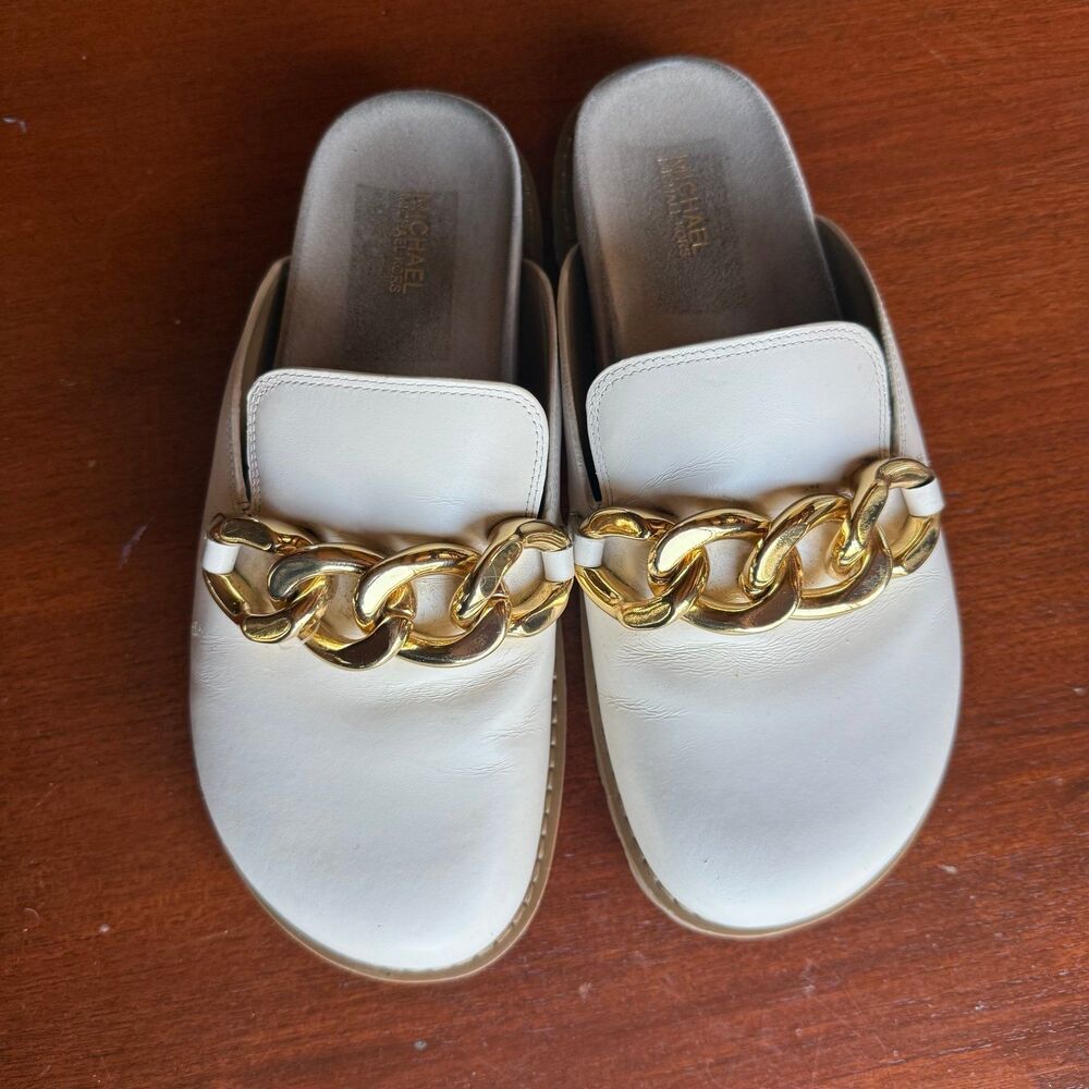 Michael Kors Scarlett Mule round toe shoes